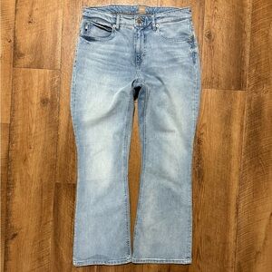 Boss Light wash bootcut jeans